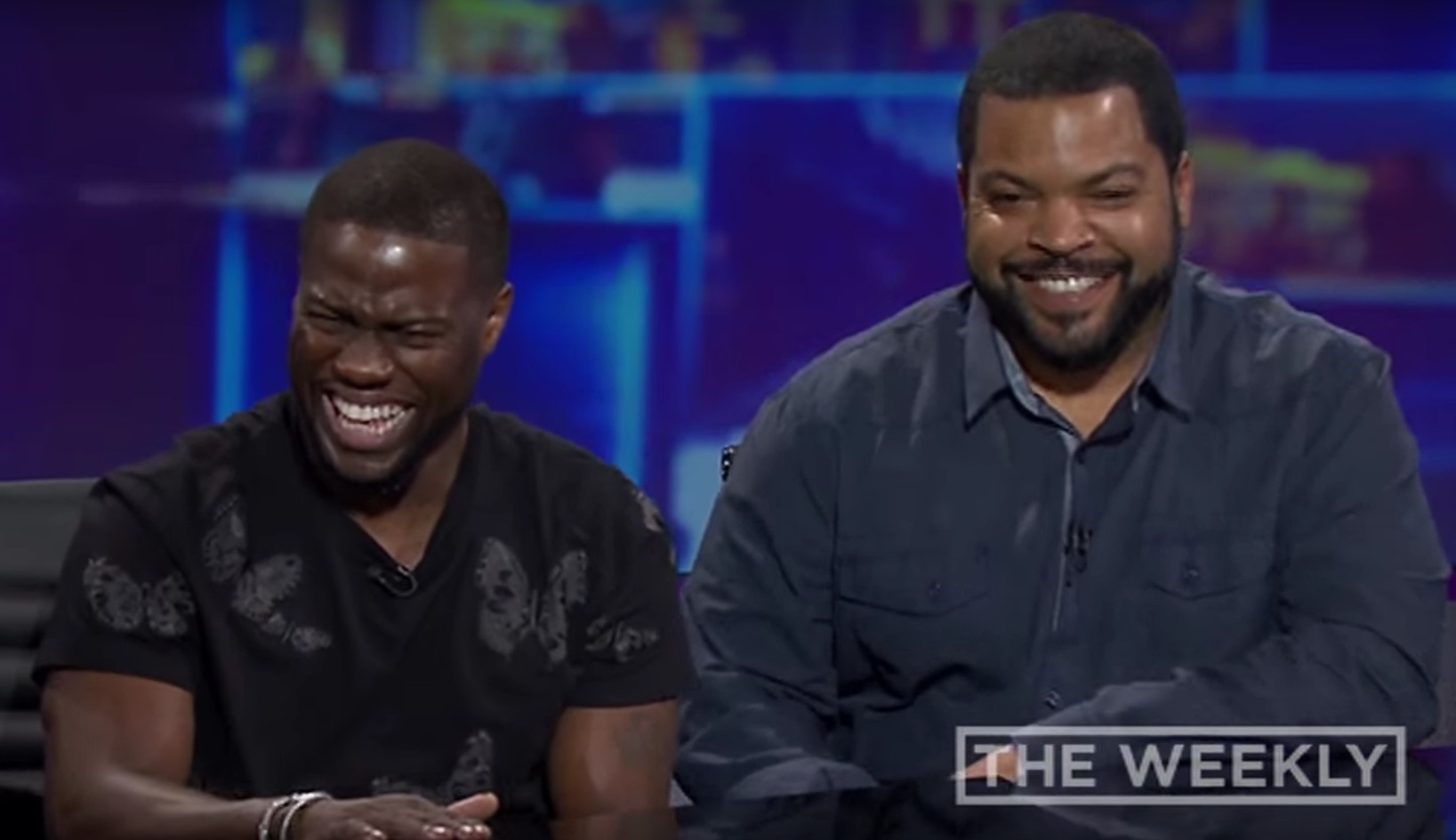 Ice Cube and Kevin Hart Visit The Weekly | Ice Cube